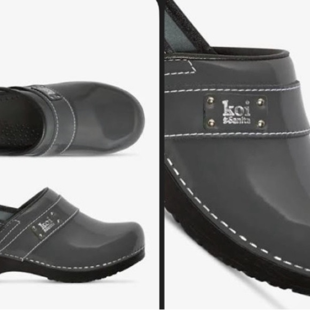Sanita Women's Clog in Steel Gray